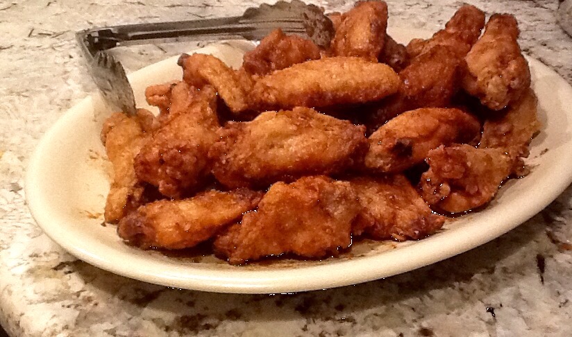 Korean wings at halftime…better than the show!