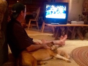 Jason and Sammy sizing up the debate!